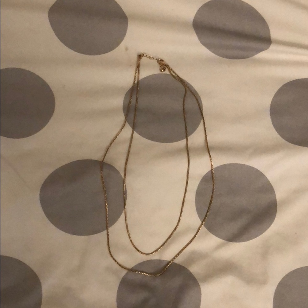 Gold necklace